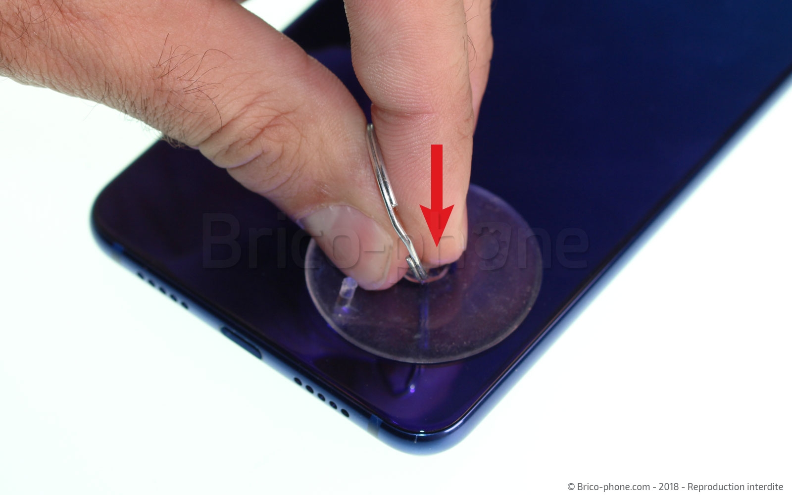 Changement de lecteur d'empreintes sur Mi 8 Lite photo 1