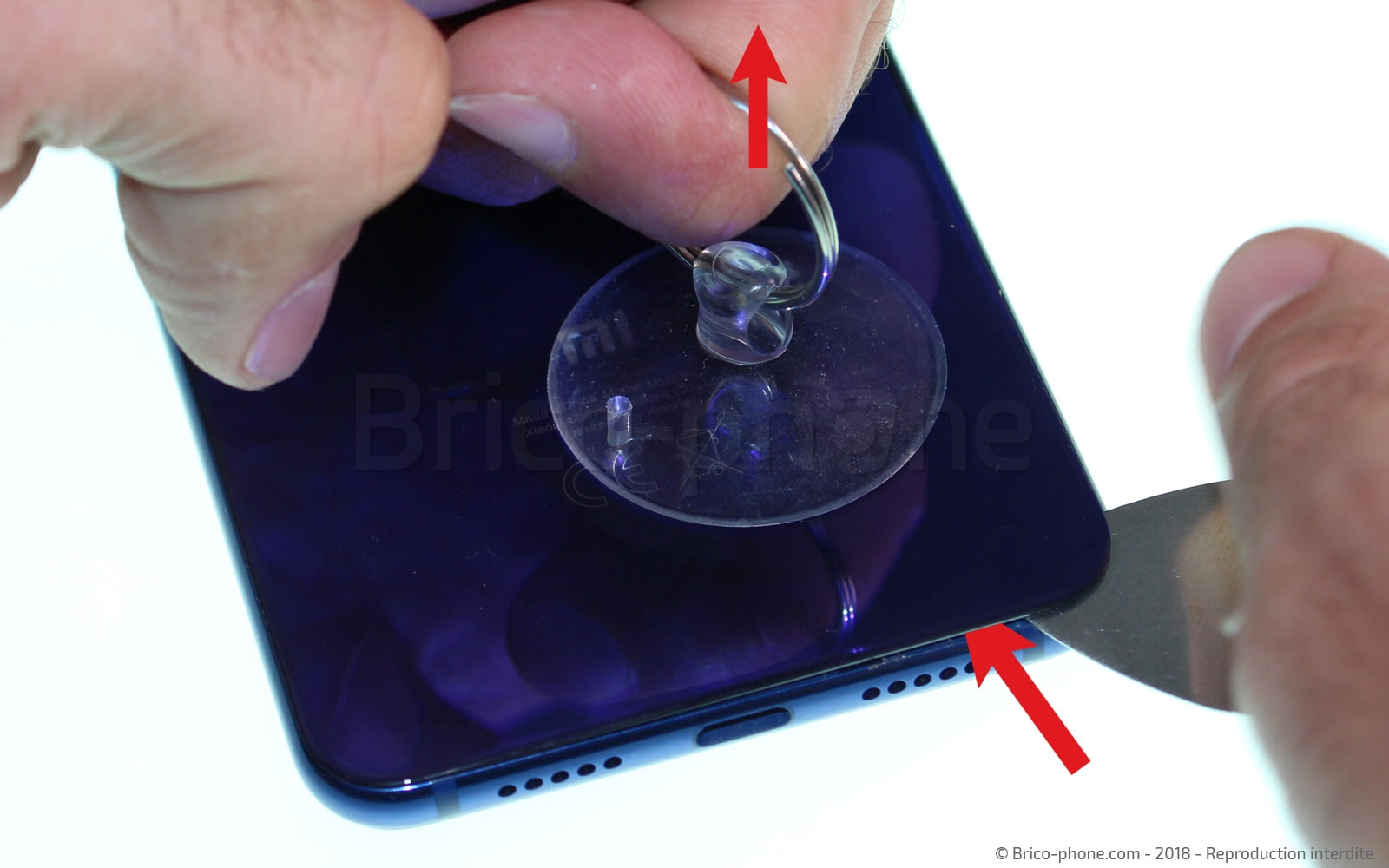 Changement de lecteur d'empreintes sur Mi 8 Lite photo 2