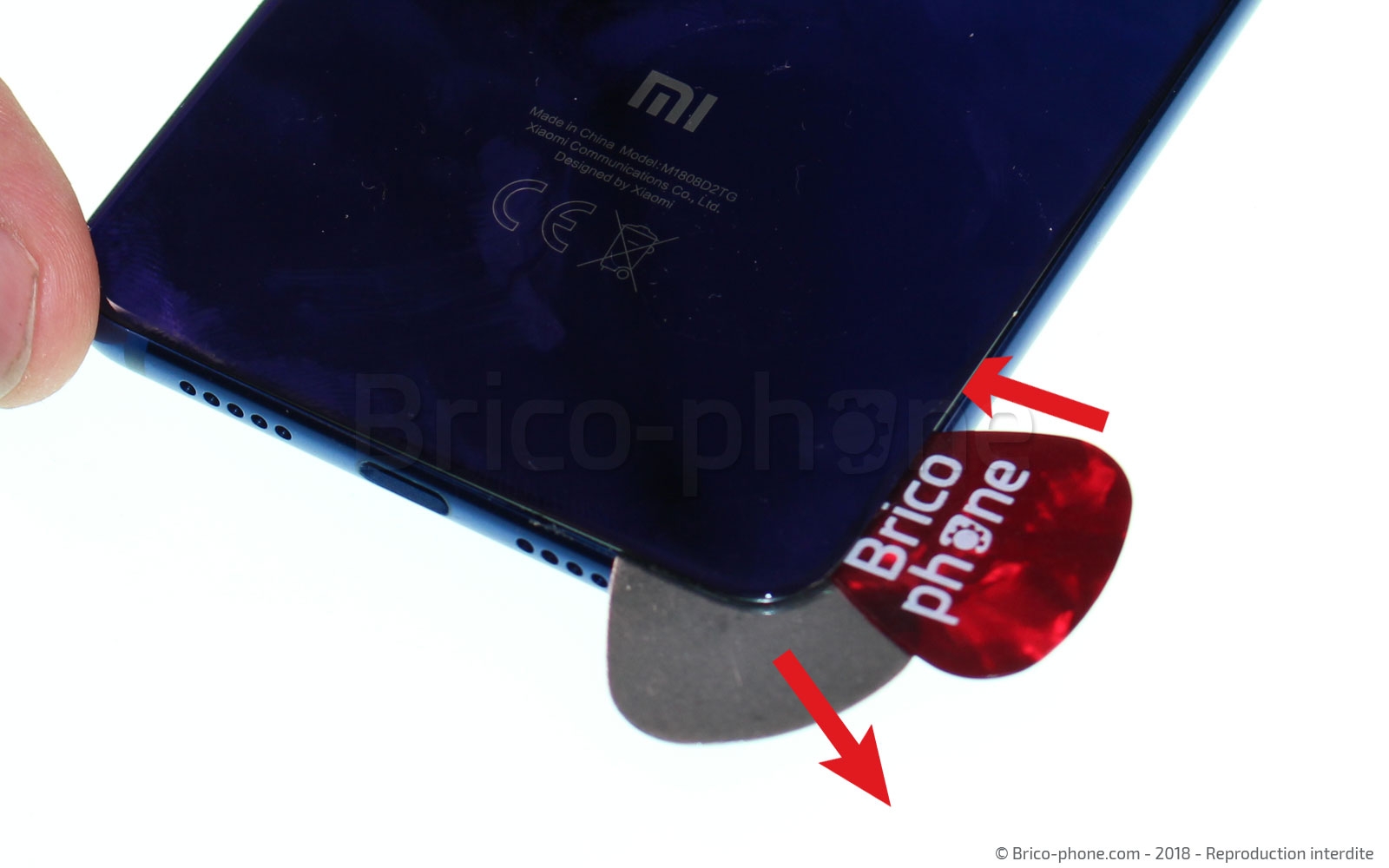 Changement de lecteur d'empreintes sur Mi 8 Lite photo 1