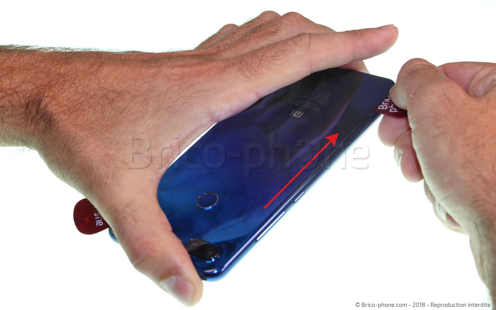 Changement de lecteur d'empreintes sur Mi 8 Lite photo 2