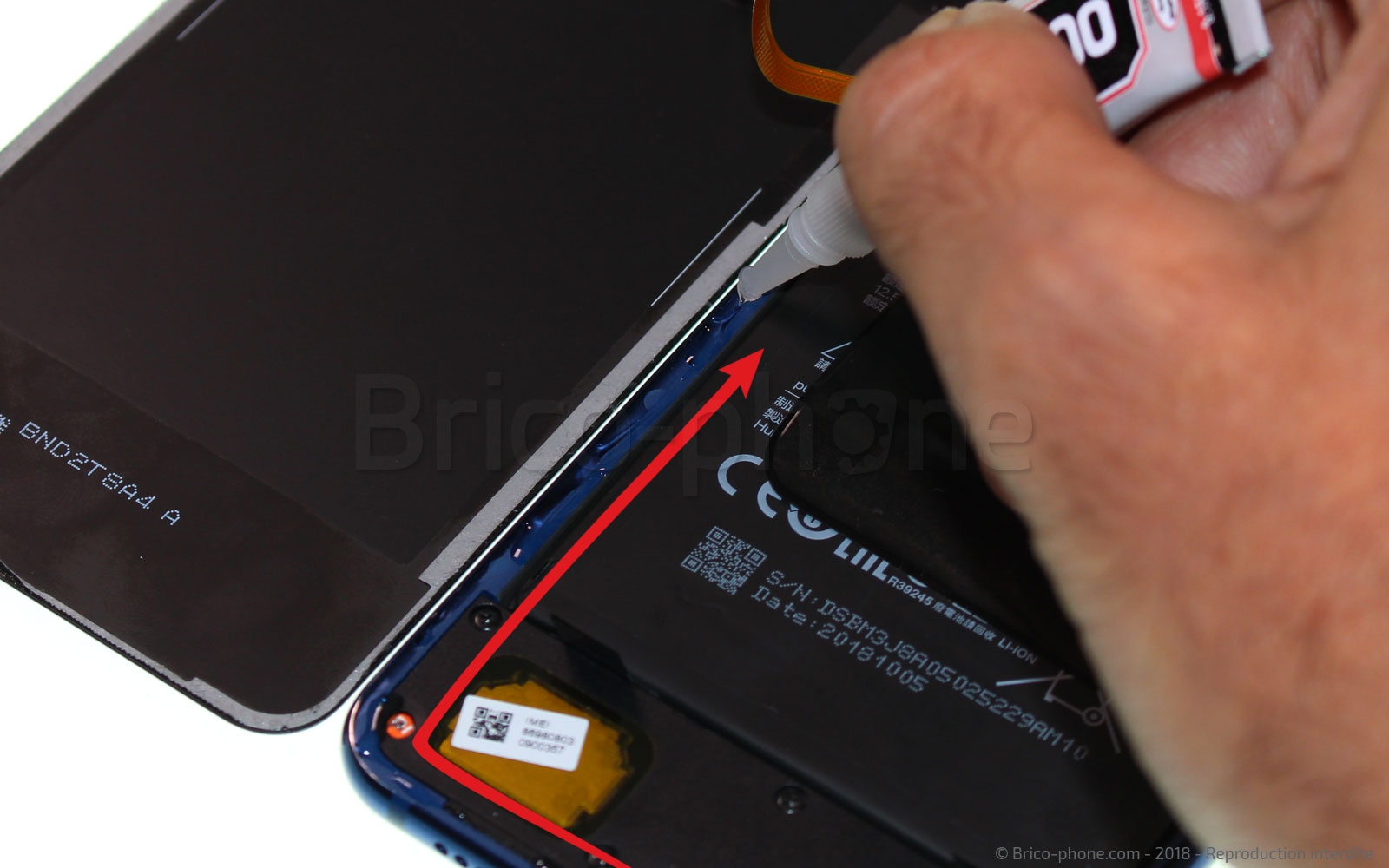 Changement de lecteur d'empreintes sur Mi 8 Lite photo 1