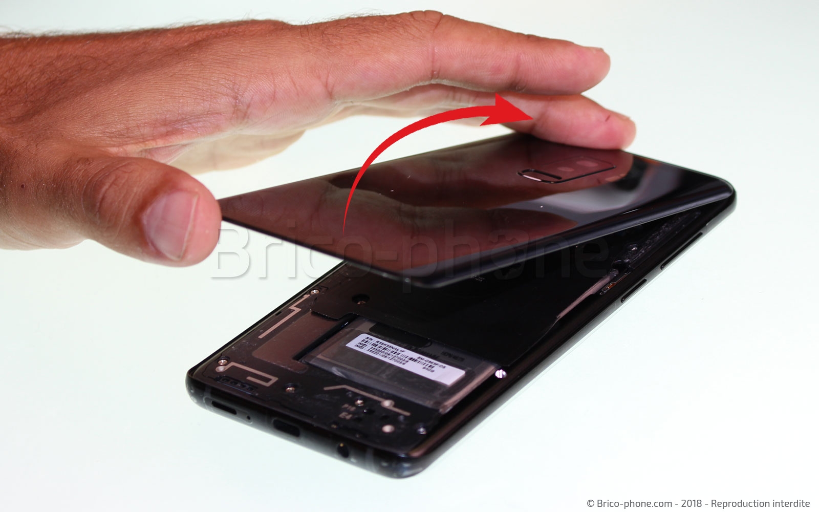 Changement de batterie sur Galaxy S9 Plus photo 2