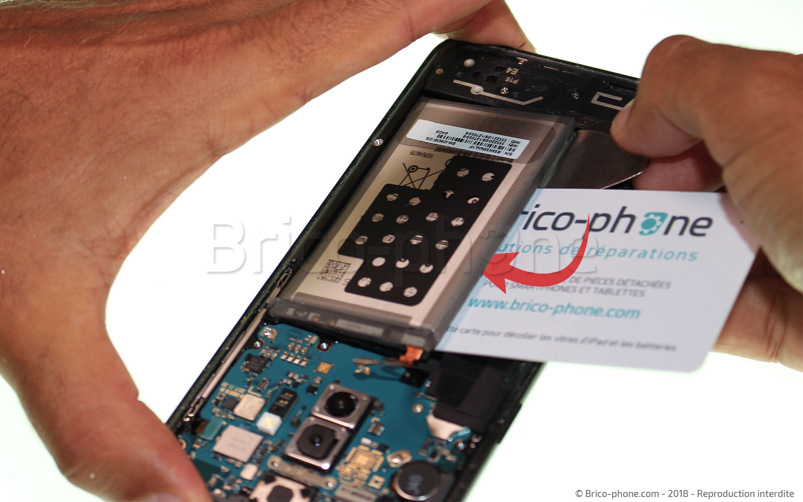 Changement de batterie sur Galaxy S9 Plus photo 2