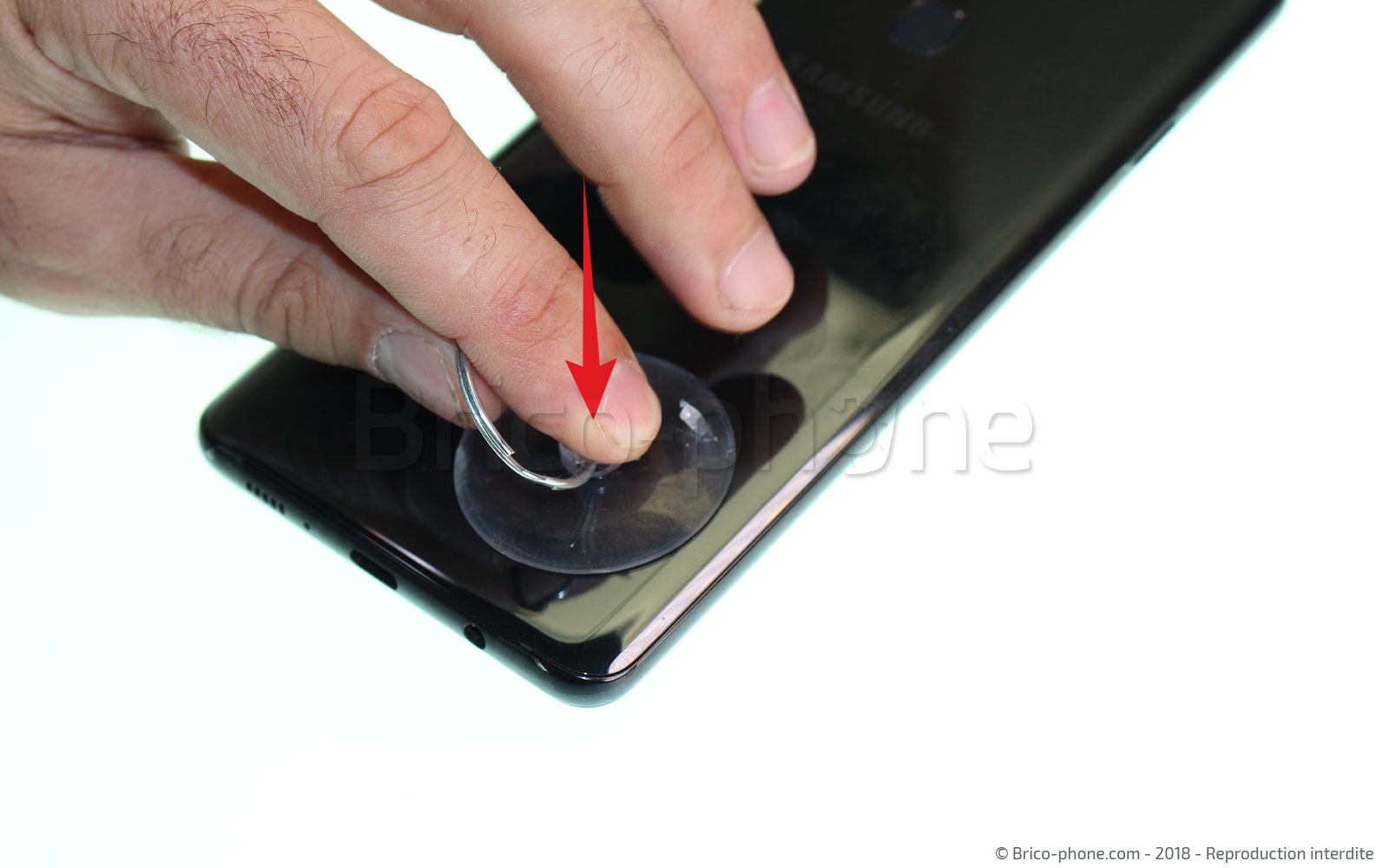 Changement de batterie sur Galaxy A9 2018 photo 1