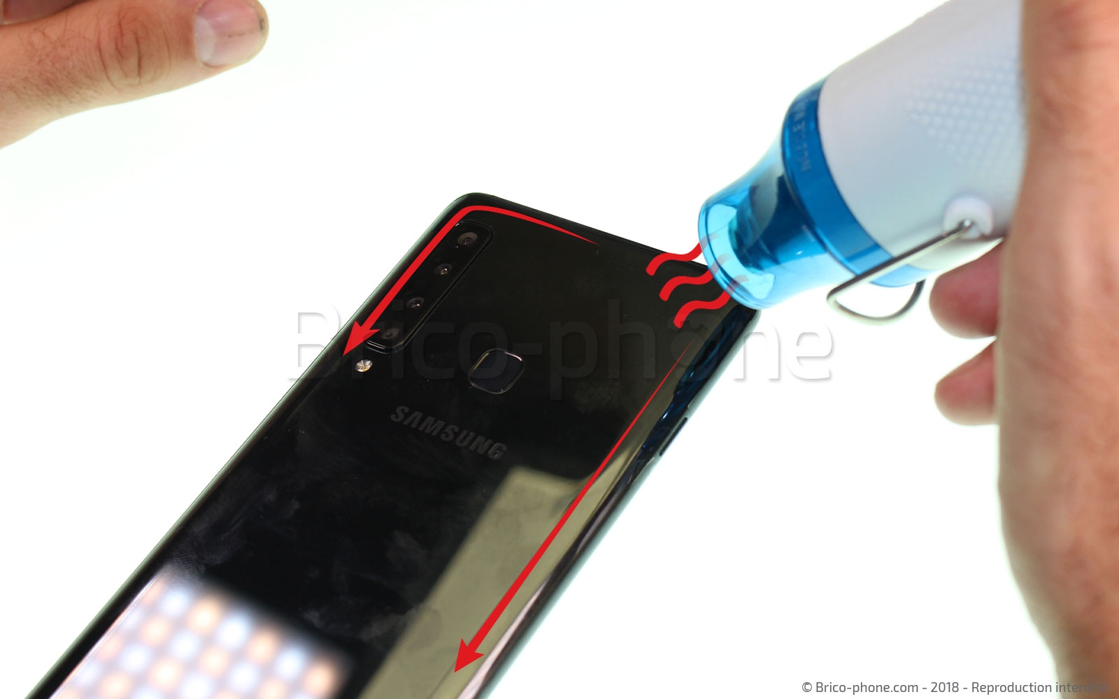 Changement de haut parleur externe sur Galaxy A9 2018 photo 1