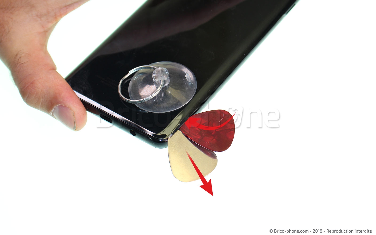 Changement de haut parleur externe sur Galaxy A9 2018 photo 4
