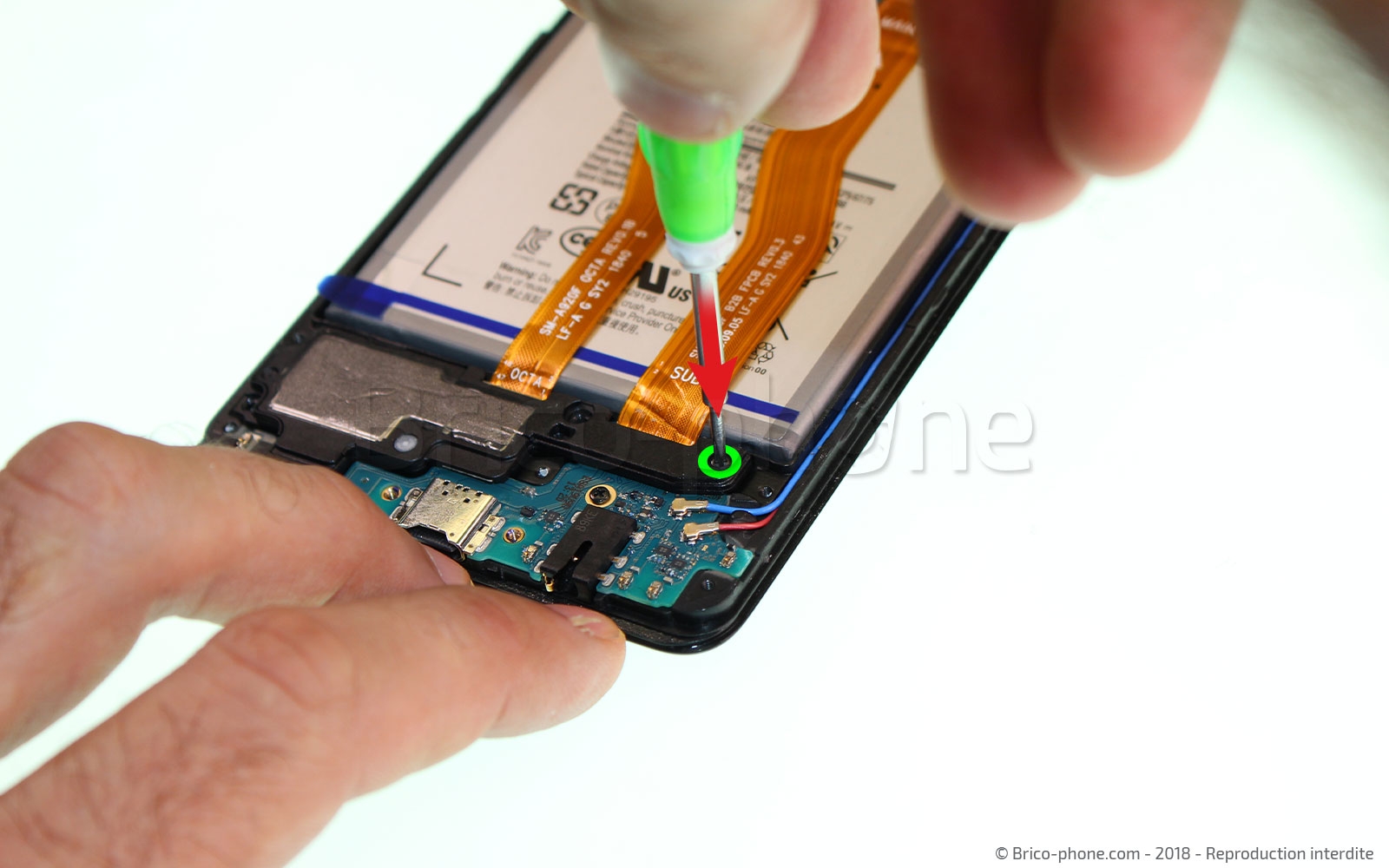 Changement de dock sur Galaxy A9 2018 photo 2