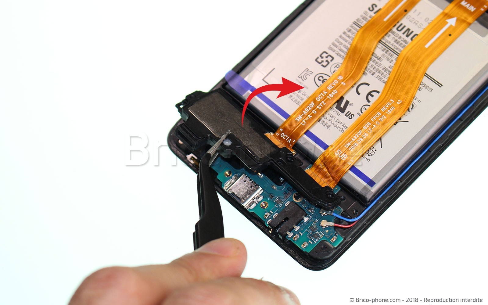 Changement de dock sur Galaxy A9 2018 photo 3