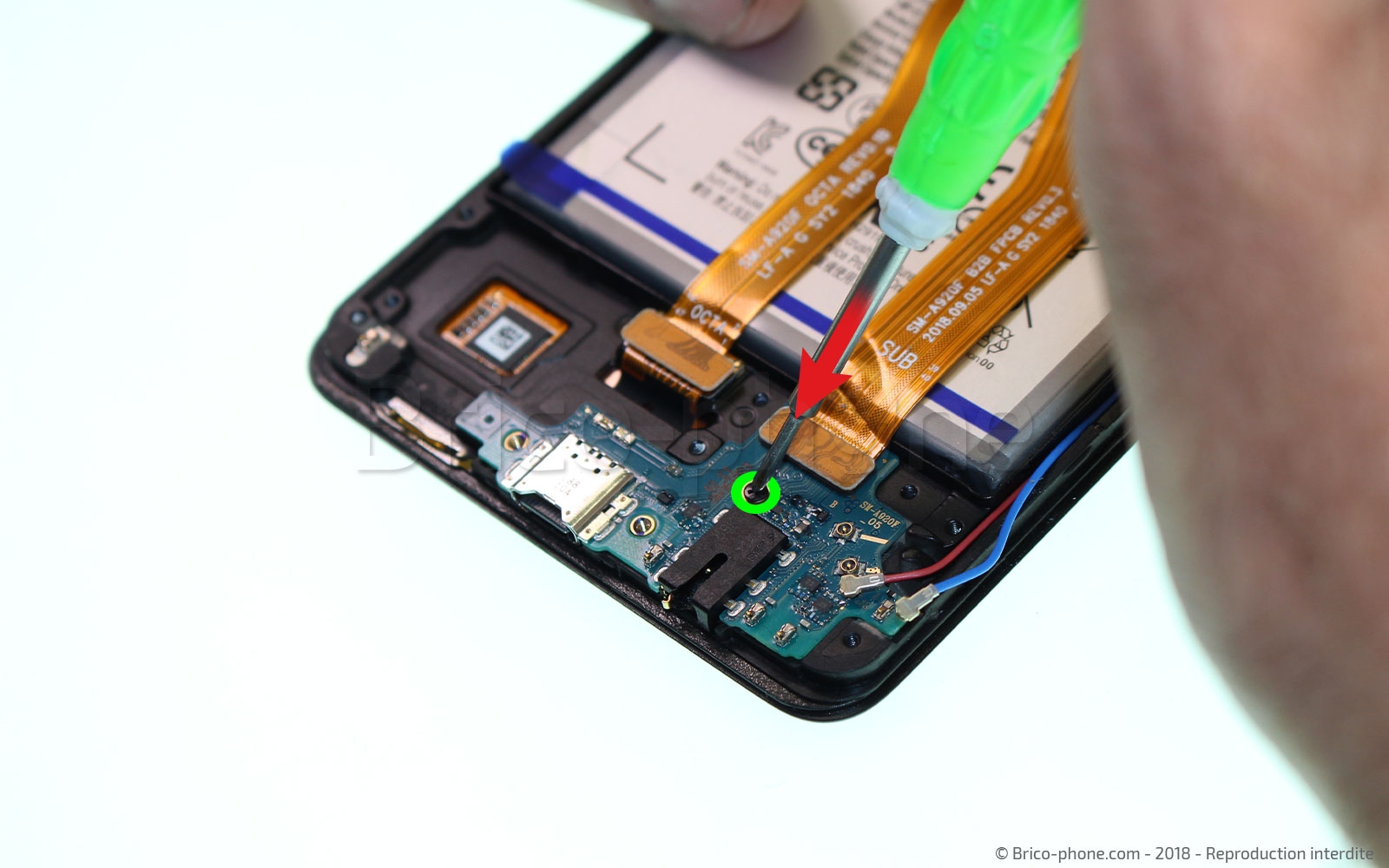 Changement de dock sur Galaxy A9 2018 photo 3