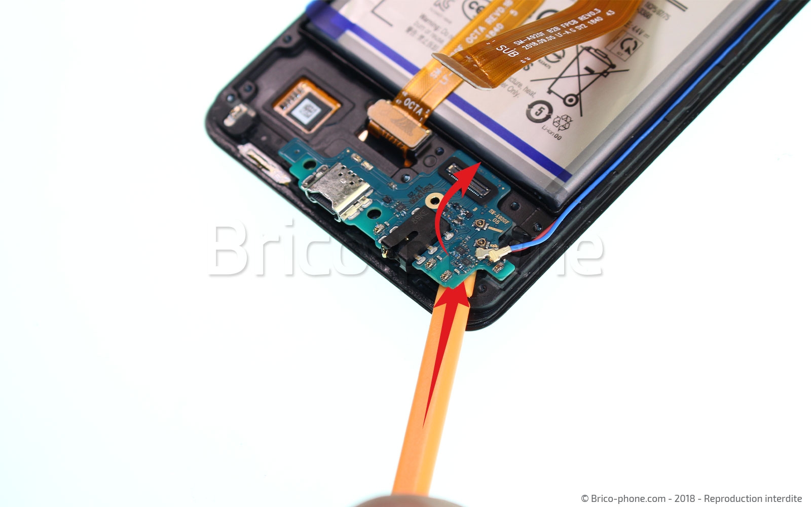 Changement de dock sur Galaxy A9 2018 photo 1