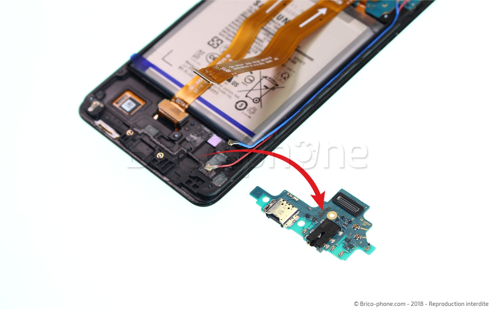 Changement de dock sur Galaxy A9 2018 photo 2