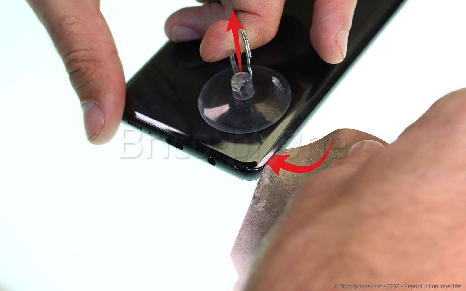 Changement de caméra avant sur Galaxy A9 2018 photo 3