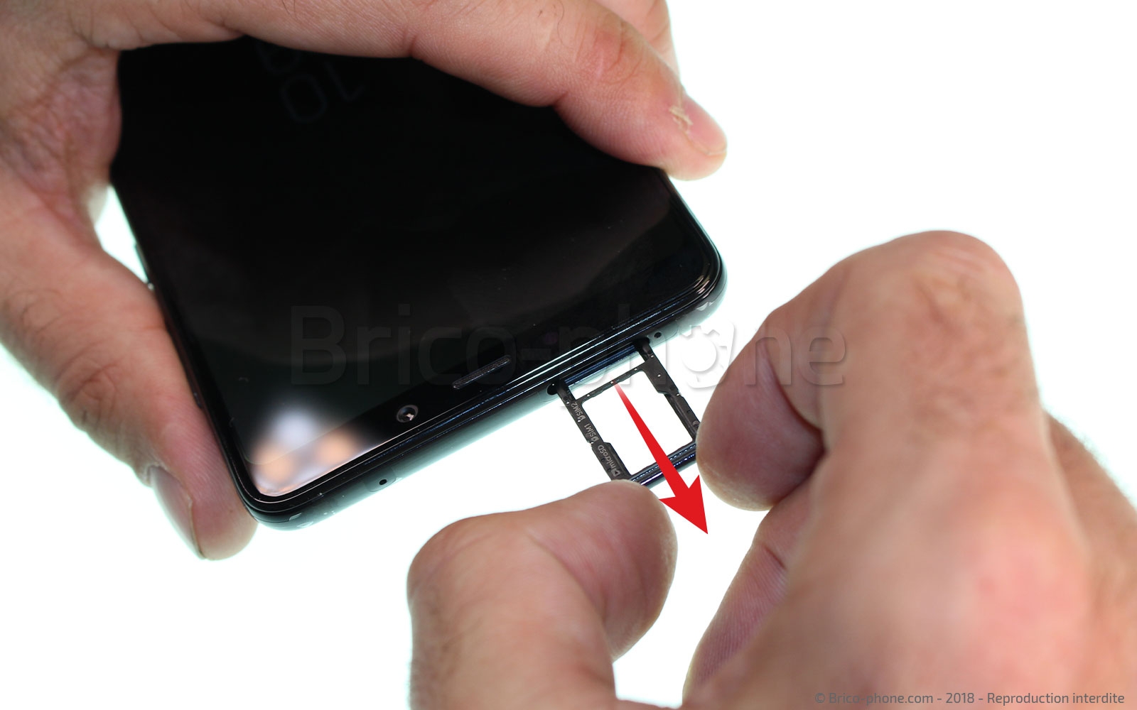 Changement de haut parleur interne sur Galaxy A9 2018 photo 3