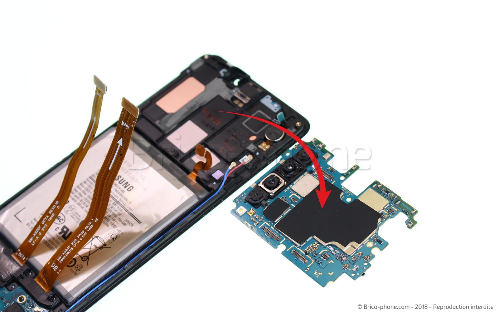 Changement de caméra arrière sur Galaxy A9 2018 photo 4