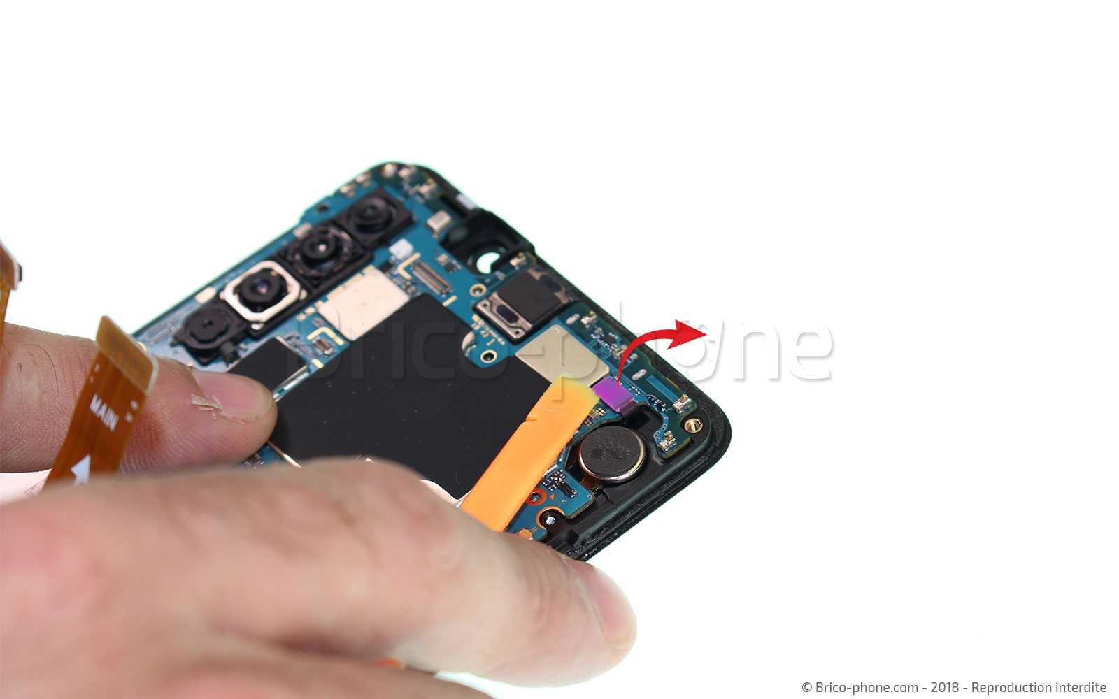 Changement de bloc écran sur Galaxy A9 2018 photo 1