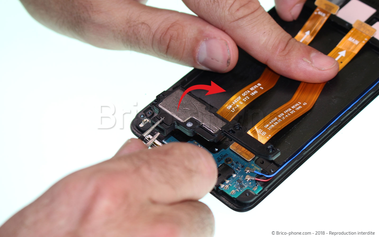 Changement de bloc écran sur Galaxy A9 2018 photo 2