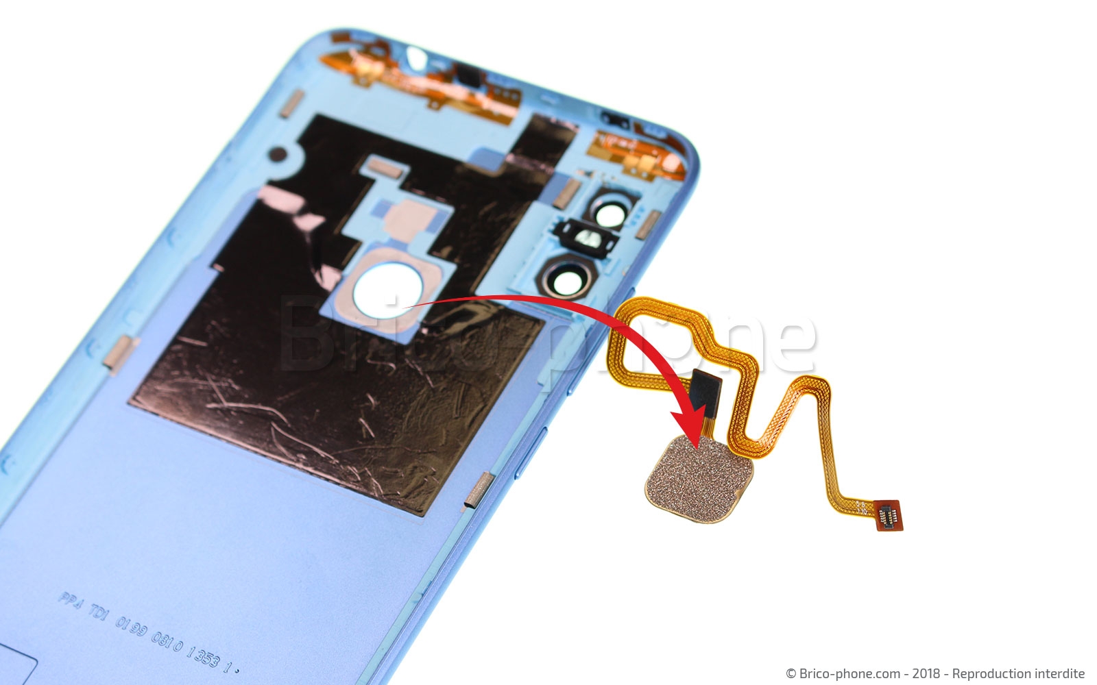 Changement de coque arrière sur Redmi Note 6 Pro photo 4