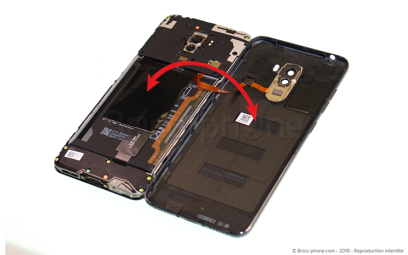 Guide de démontage sur Pocophone F1 photo 4