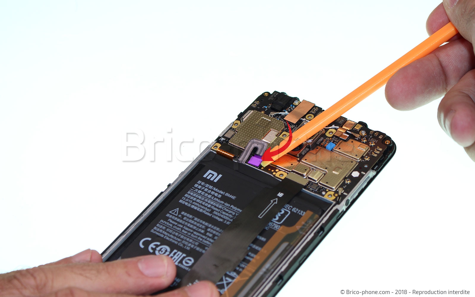 Guide de démontage sur Pocophone F1 photo 3