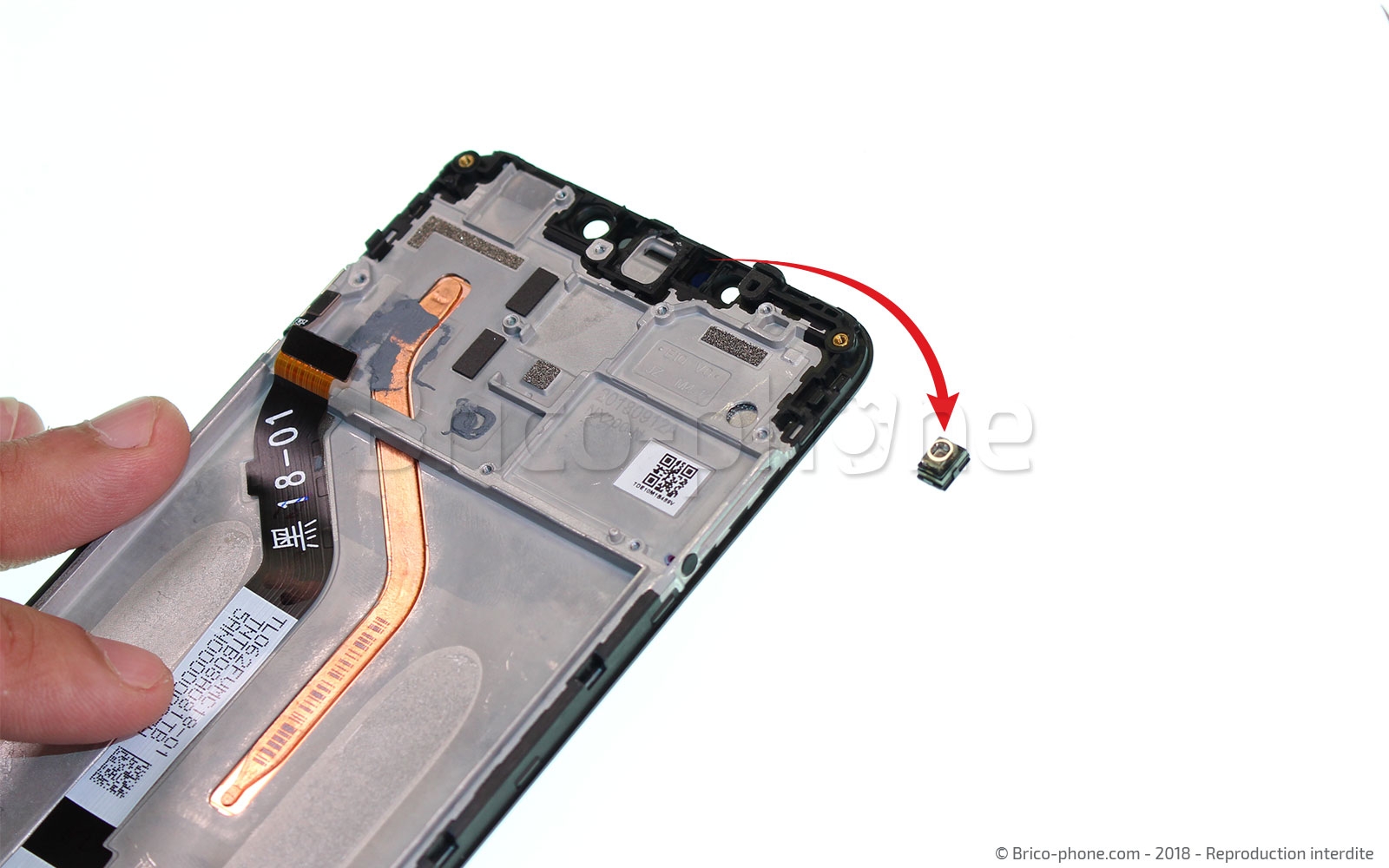 Guide de démontage sur Pocophone F1 photo 3