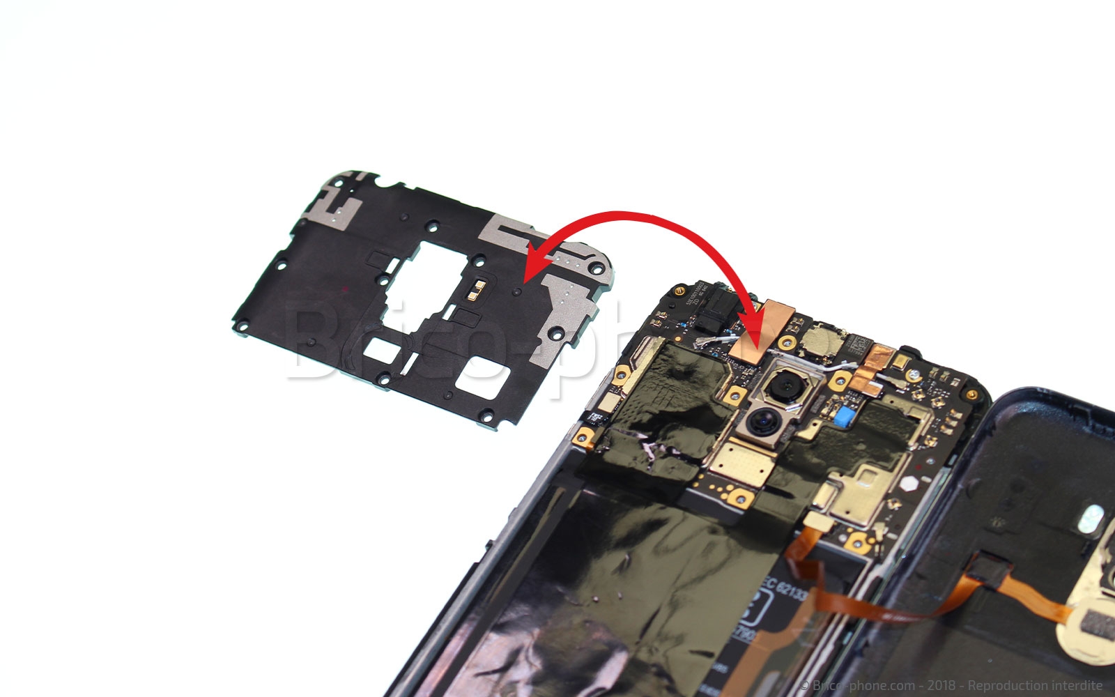 Changement du connecteur de charge sur Pocophone F1 photo 2