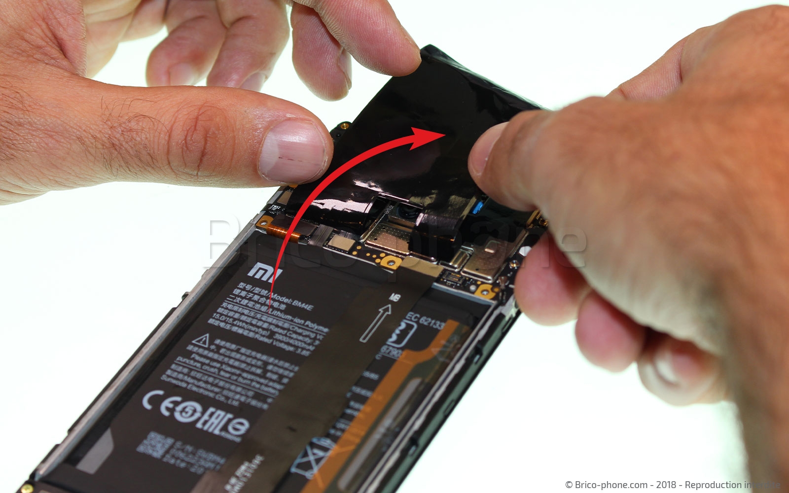 Changement du connecteur de charge sur Pocophone F1 photo 2