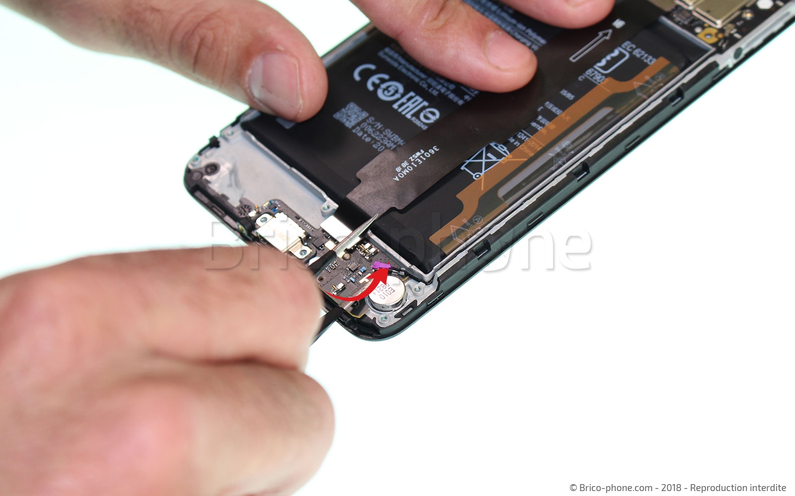 Changement du connecteur de charge sur Pocophone F1 photo 1