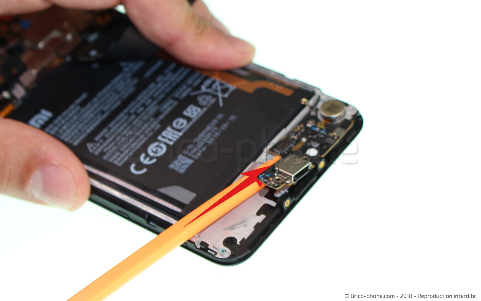 Changement du connecteur de charge sur Pocophone F1 photo 1