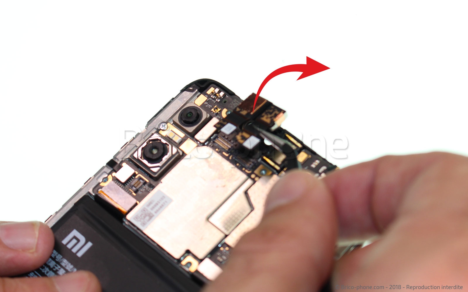 Changement de caméra avant sur Redmi Note 6 Pro photo 2