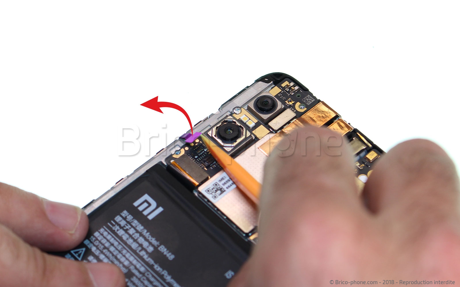 Changement de caméra arrière sur Redmi Note 6 Pro photo 1