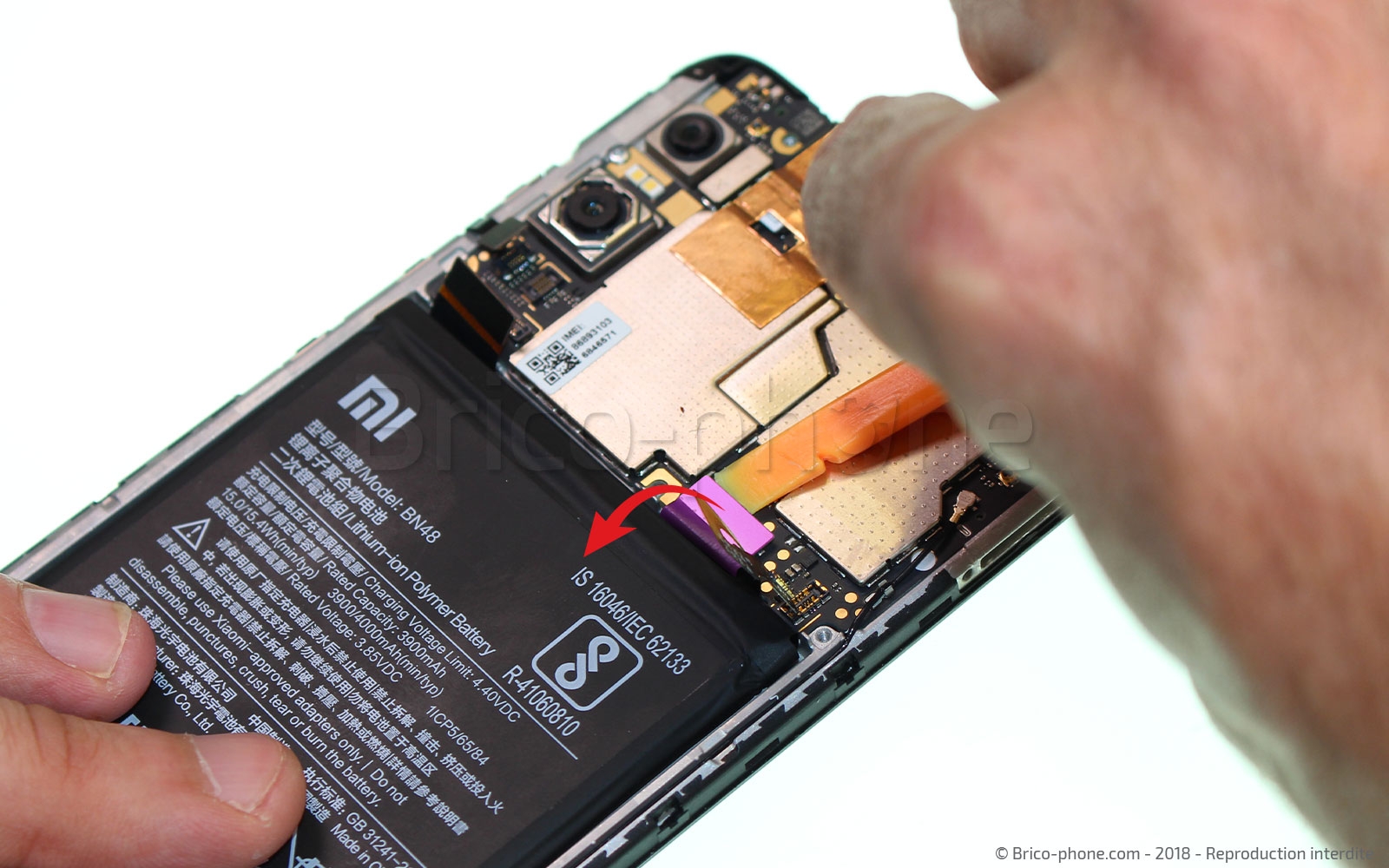 Changement de caméra arrière sur Redmi Note 6 Pro photo 3