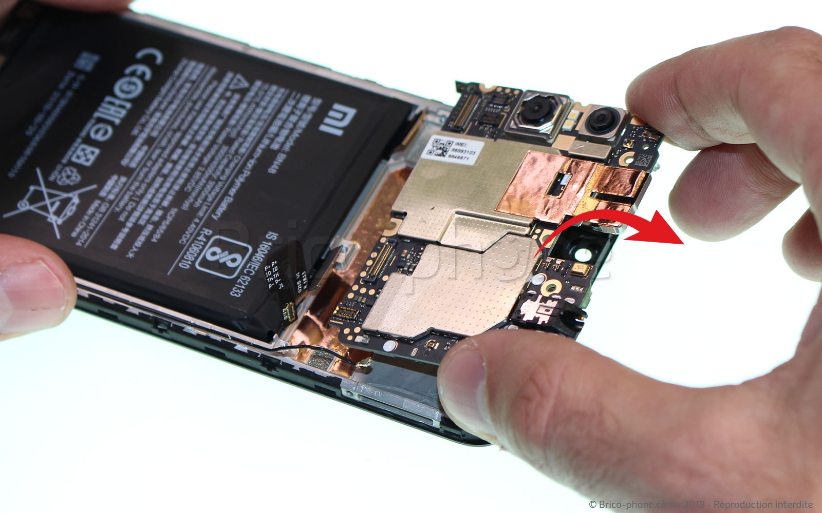 Changement de caméra arrière sur Redmi Note 6 Pro photo 3