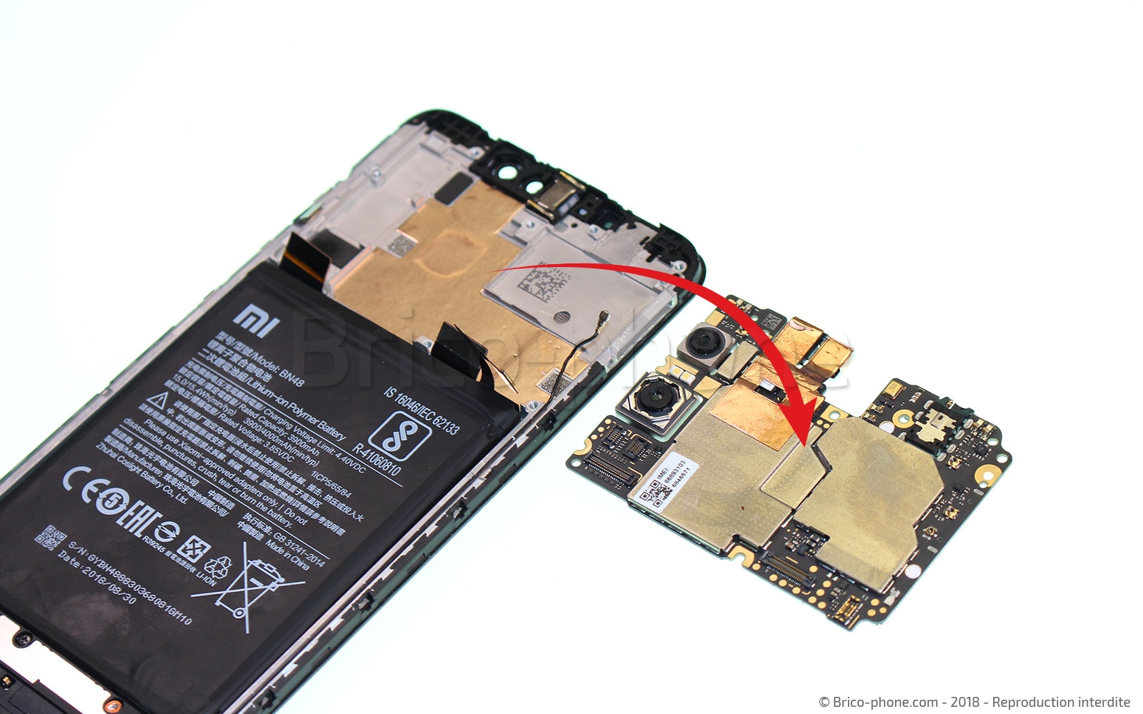 Changement de caméra arrière sur Redmi Note 6 Pro photo 4