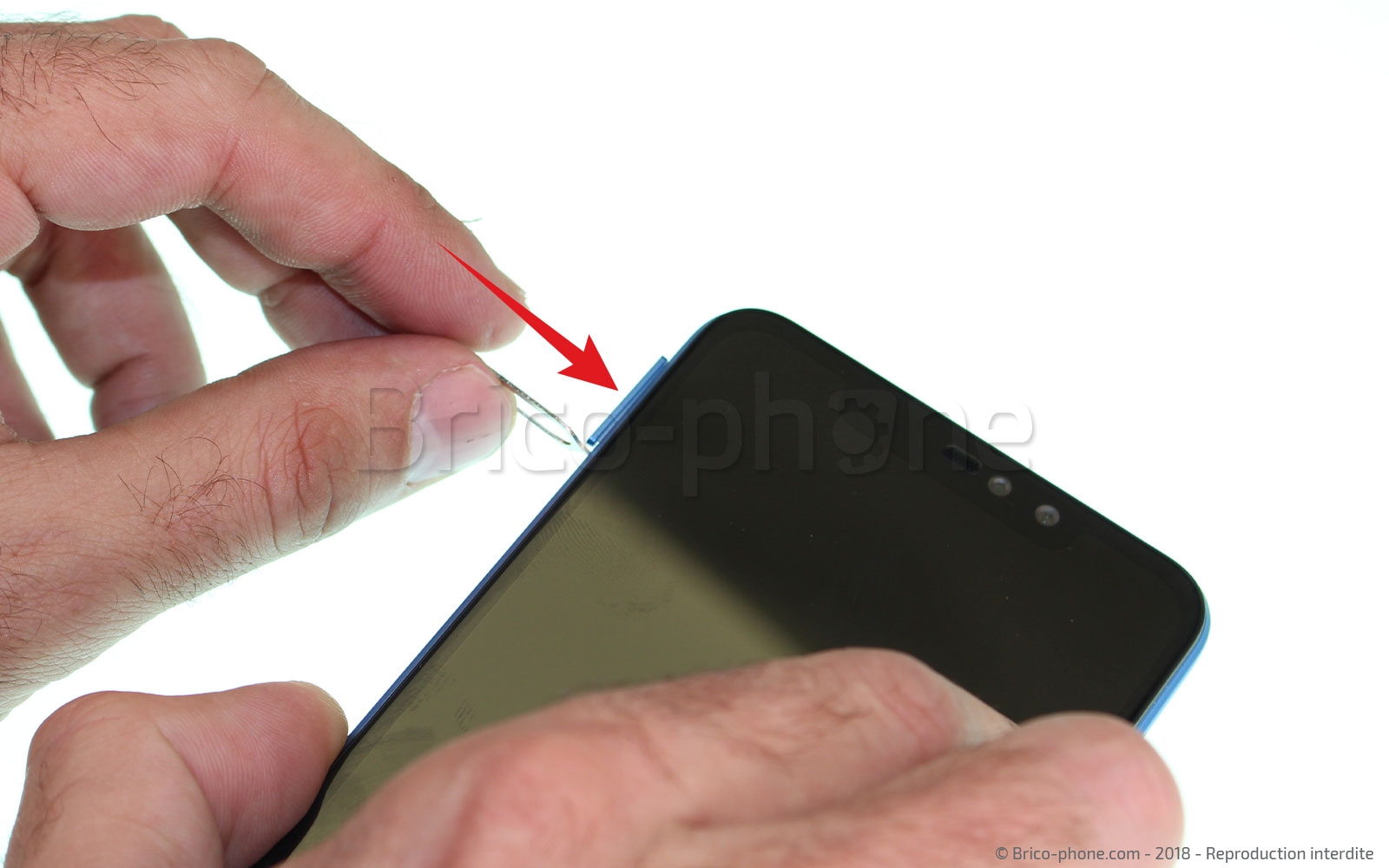 Changement d'écran (vitre + LCD)  sur Redmi Note 6 Pro photo 2