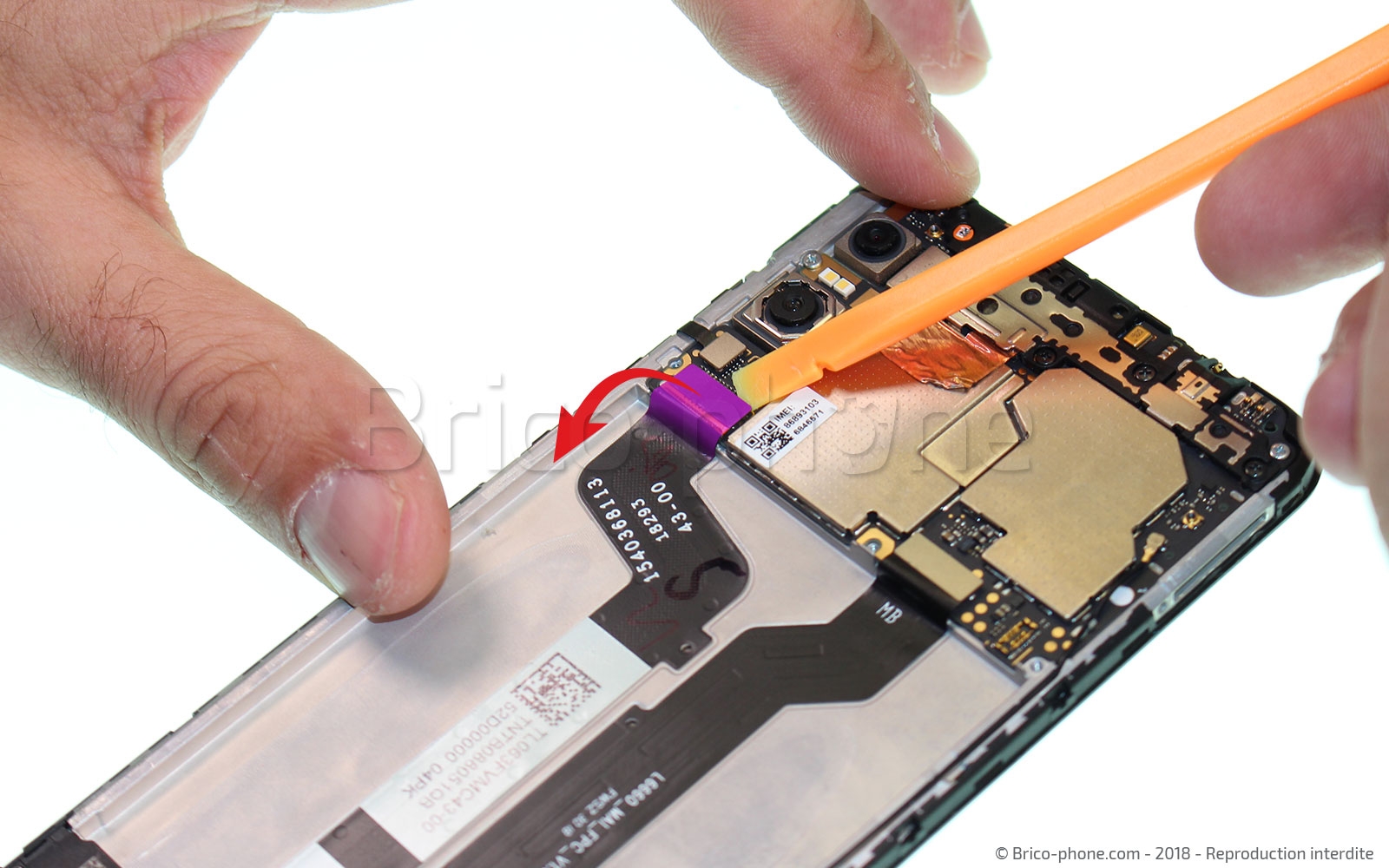 Changement d'écran (vitre + LCD)  sur Redmi Note 6 Pro photo 1