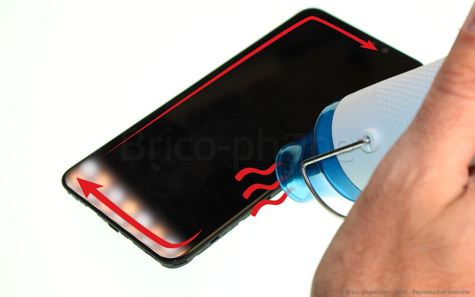 Changement d'écran (vitre + LCD)  sur Redmi Note 6 Pro photo 3