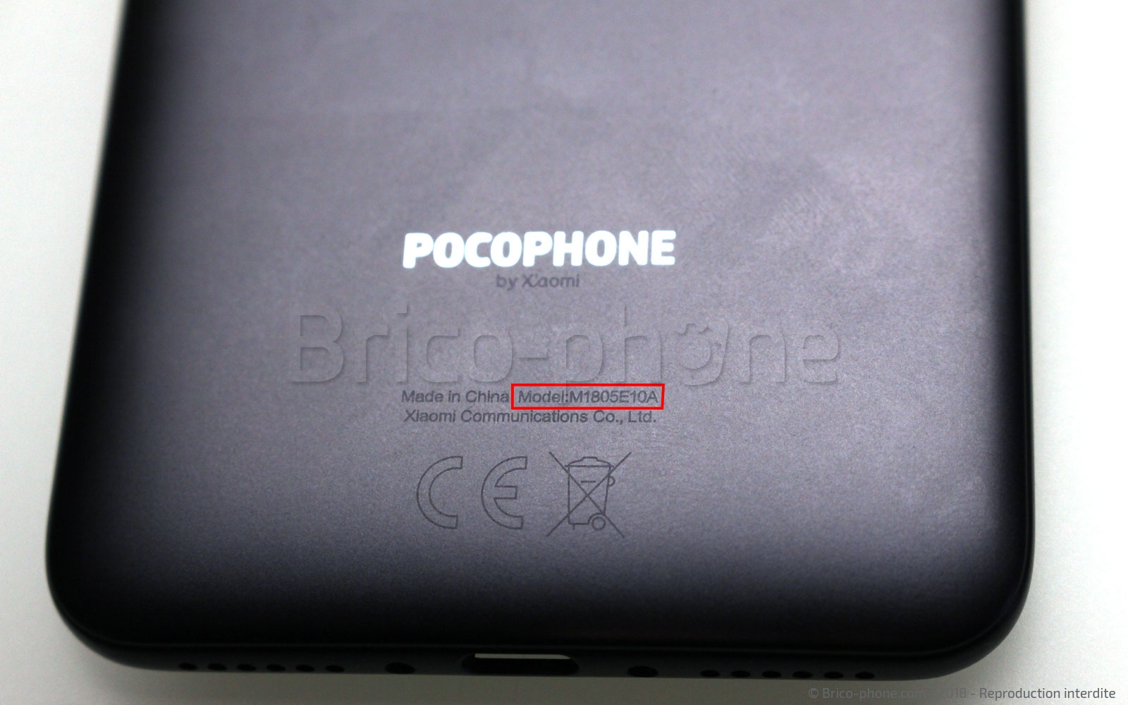 Changement de haut parleur externe sur Pocophone F1 photo 1