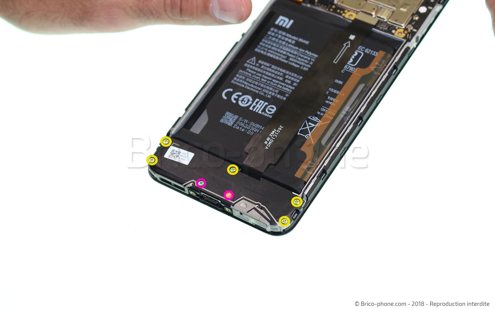 Changement de haut parleur externe sur Pocophone F1 photo 1