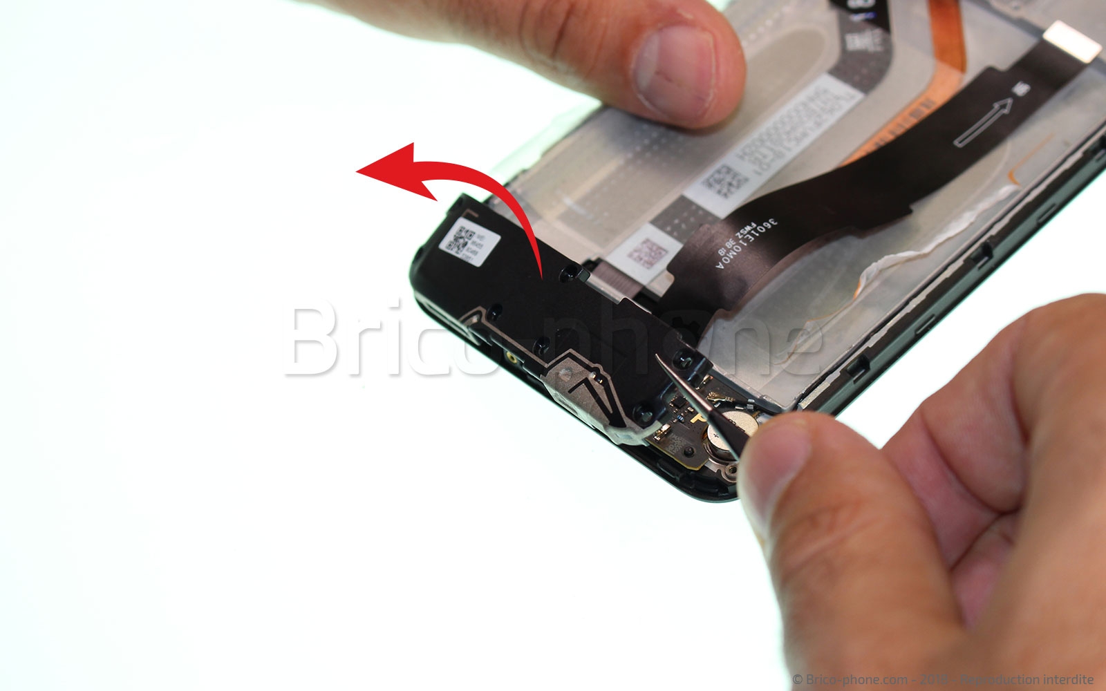 Changement de haut parleur externe sur Pocophone F1 photo 3