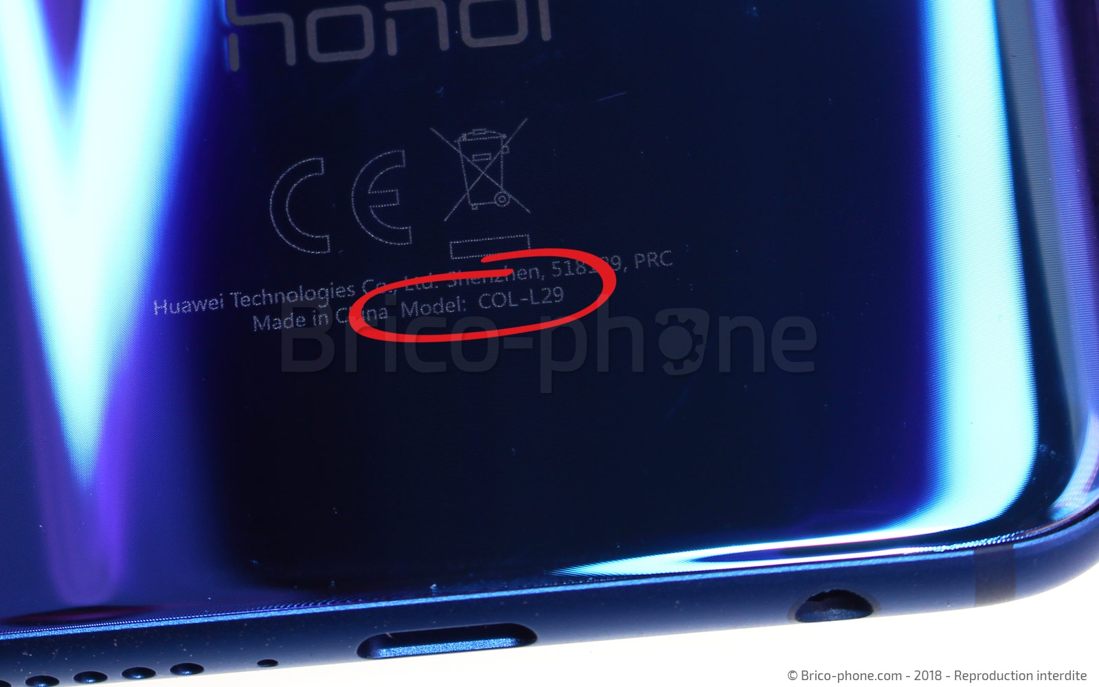 Changement de haut-parleur externe sur Honor 10 photo 1