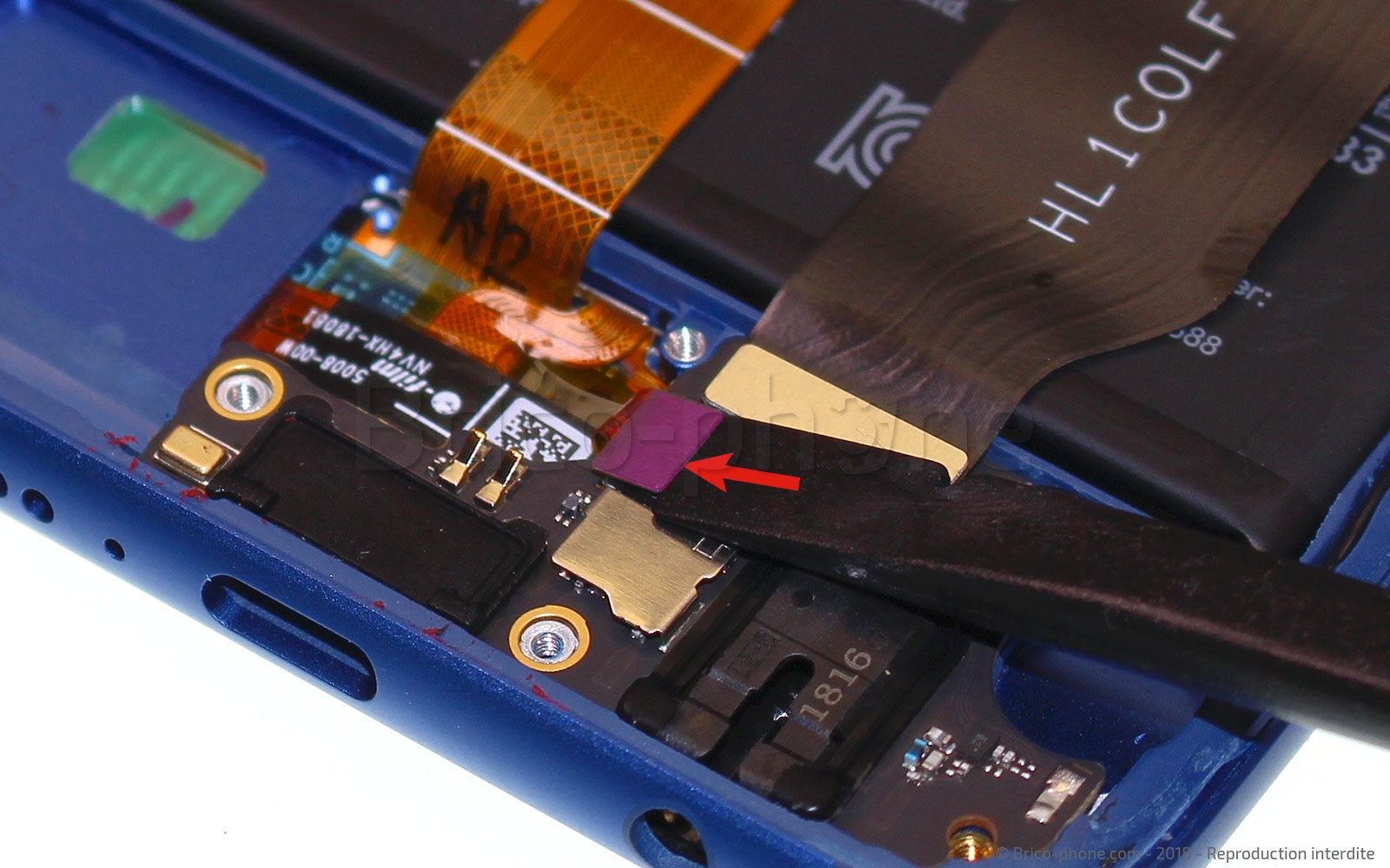 Changement du connecteur de charge sur Honor 10 photo 1