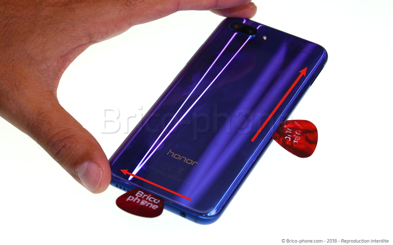 Changement de batterie sur Honor 10 photo 1