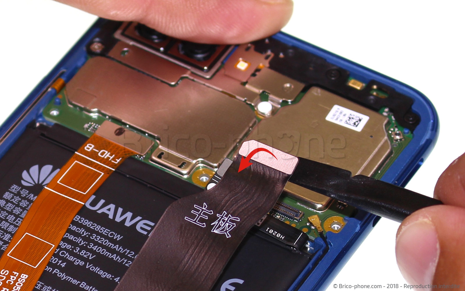 Changement de batterie sur Honor 10 photo 1