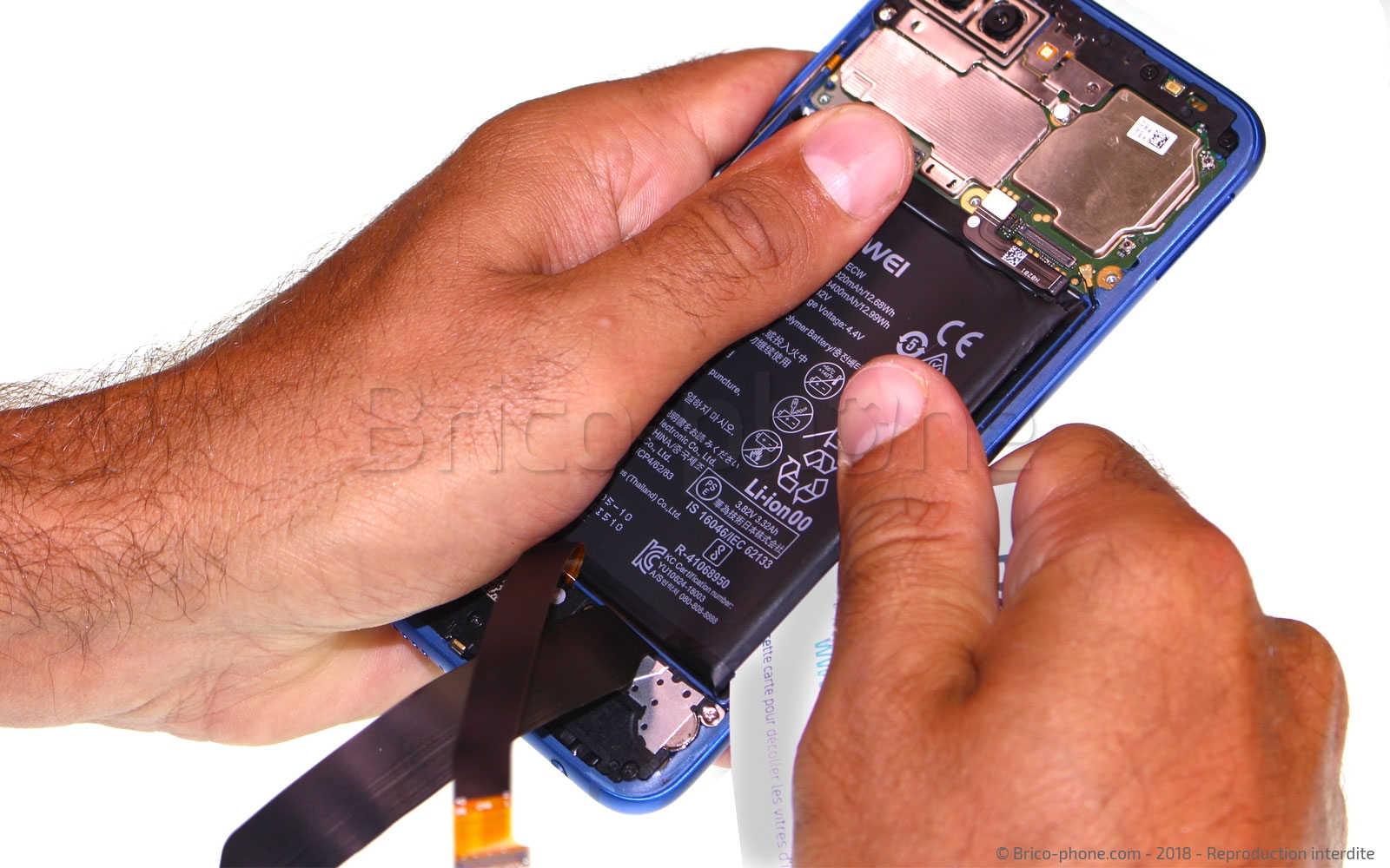 Changement de batterie sur Honor 10 photo 2