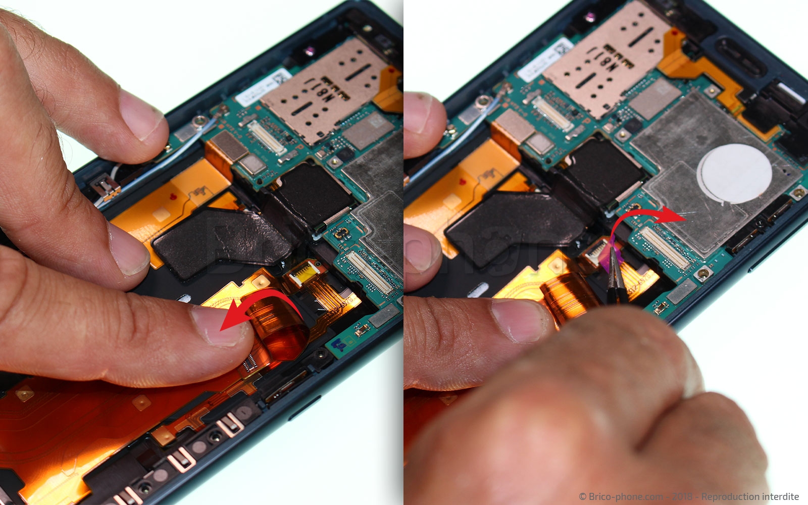 Démontage complet  sur Xperia XZ2 photo 2