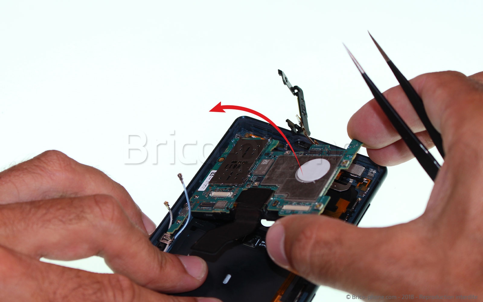 Changement de nappe power / volume sur Xperia XZ2 photo 1