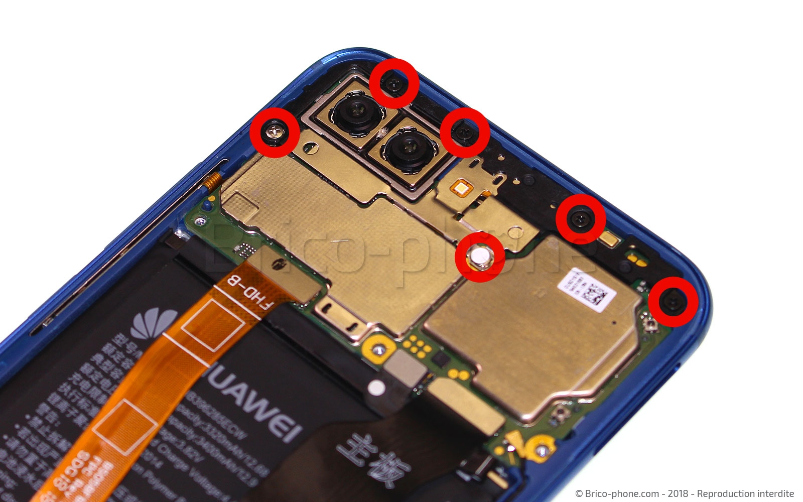 Changement de double caméra arrière sur Honor 10 photo 1