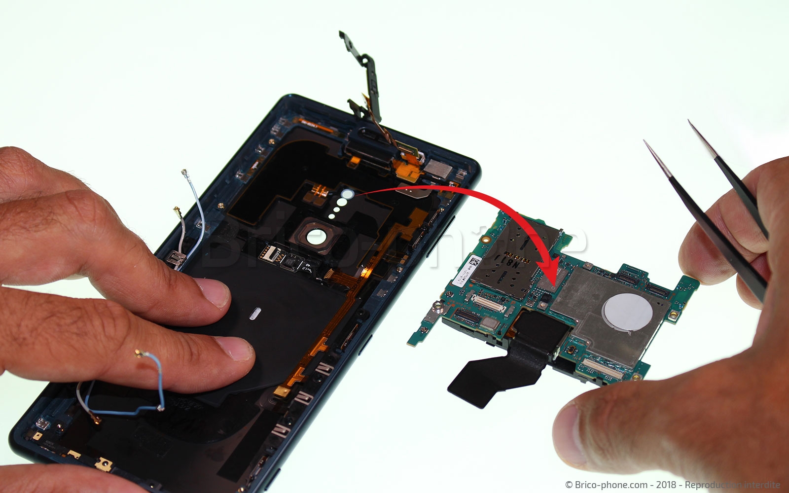 Changement de caméra arrière sur Xperia XZ2 photo 2