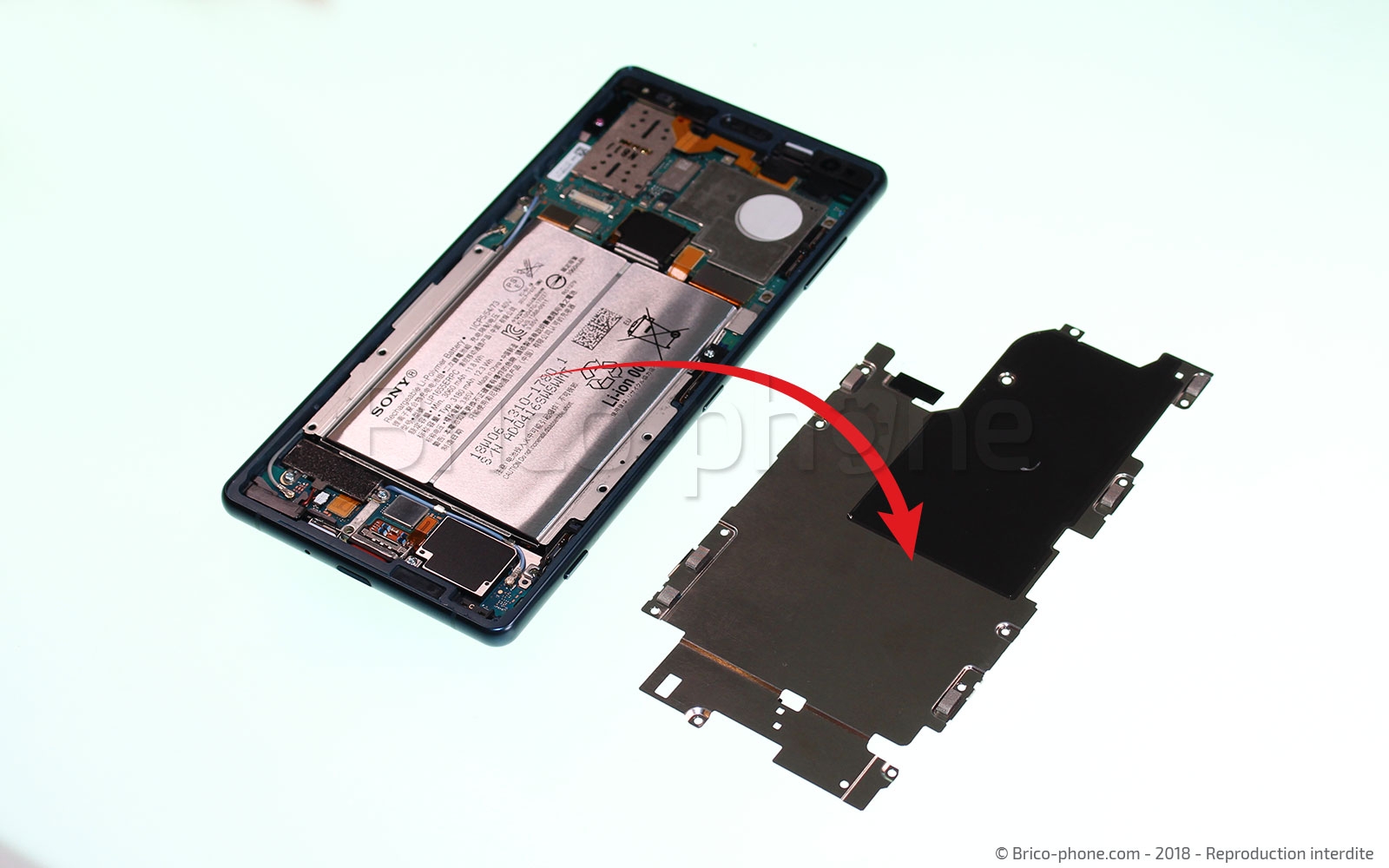 Changement de caméra avant sur Xperia XZ2 photo 2