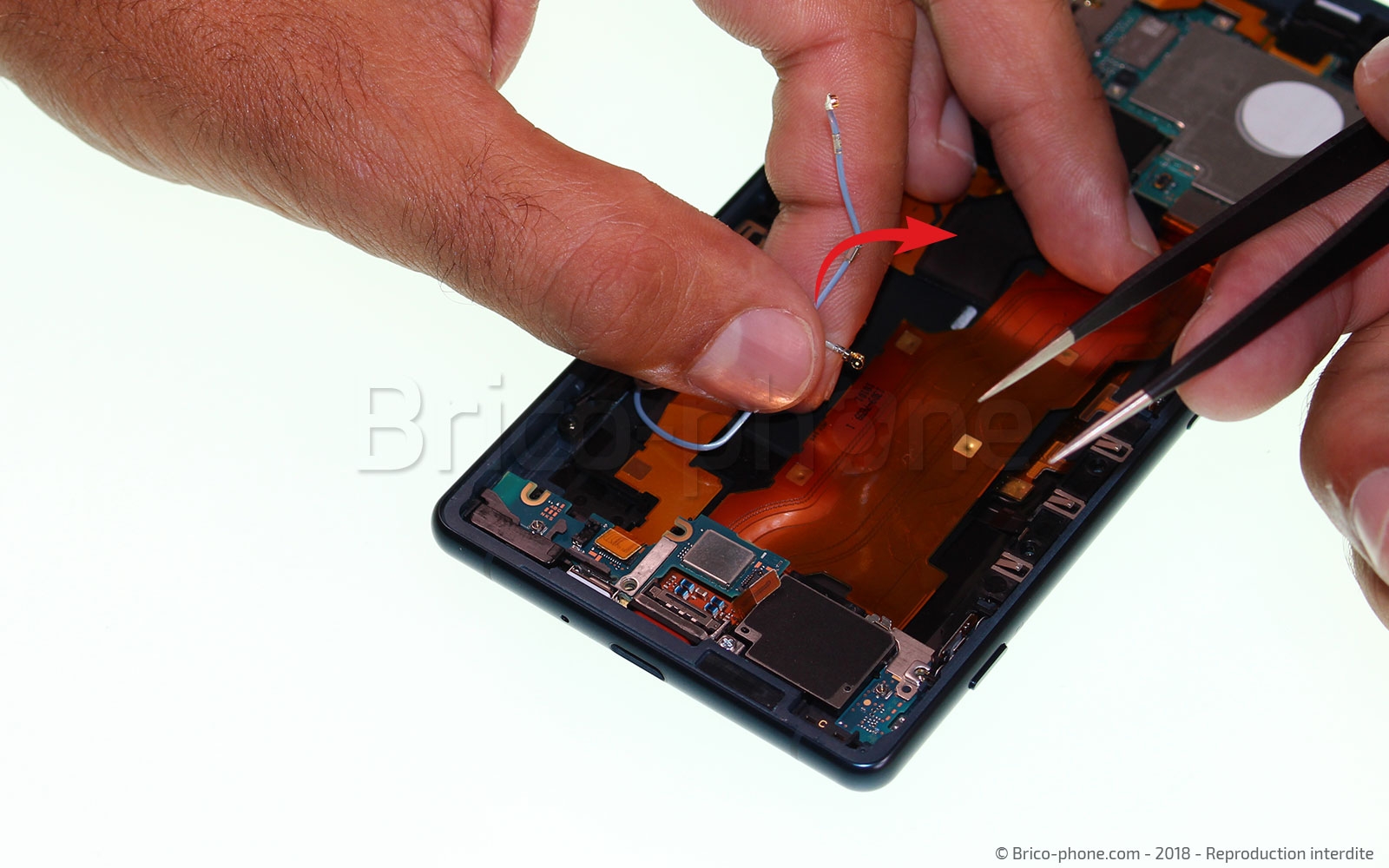 Changement de caméra avant sur Xperia XZ2 photo 4